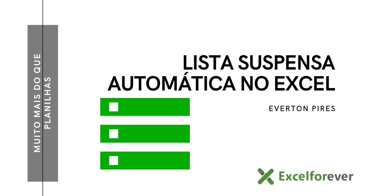 Como Fazer Uma Lista Suspensa Autom Tica No Excel Excelforever