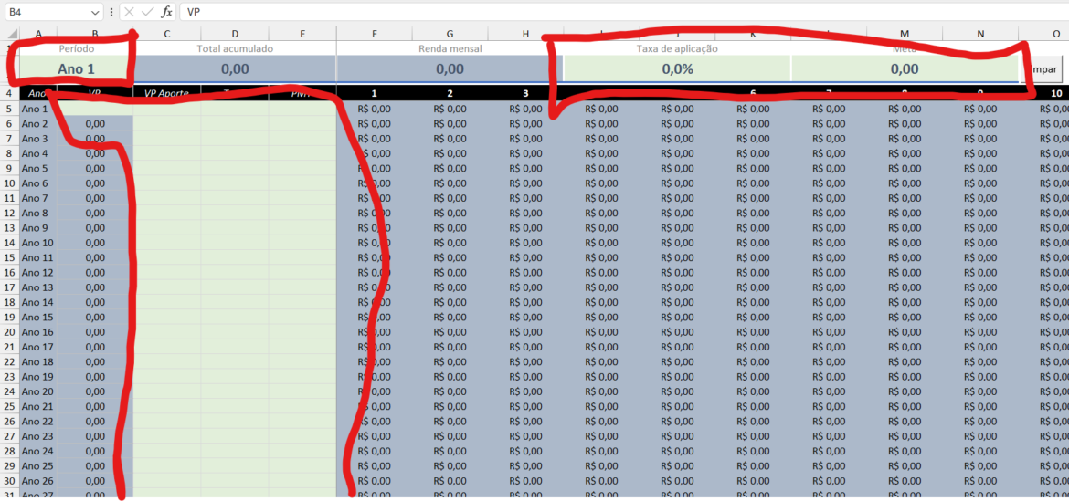 Planilha Da Independ Ncia Financeira Excelforever