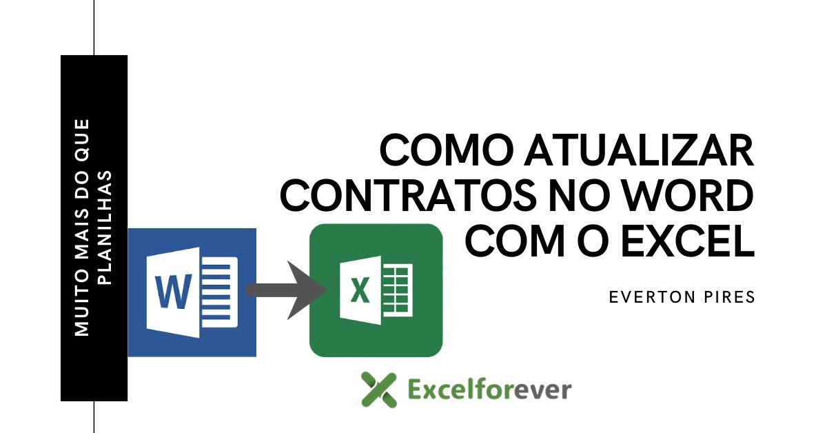 Como atualizar contratos no Word com o Excel