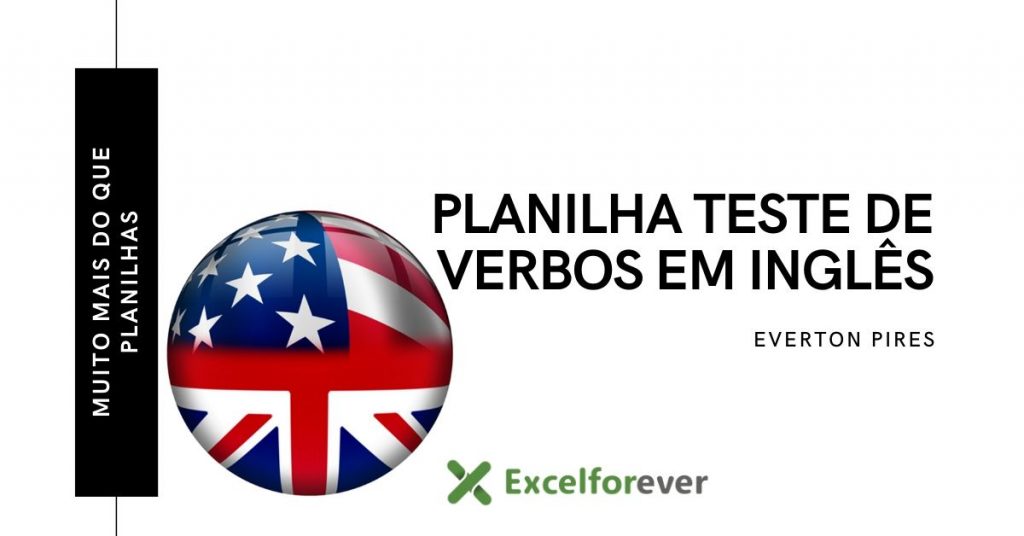 Capa planilha de testes em inglês