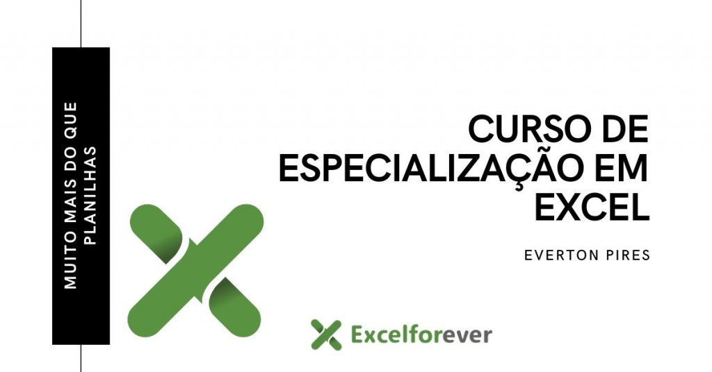 Curso de Especialização em Excel