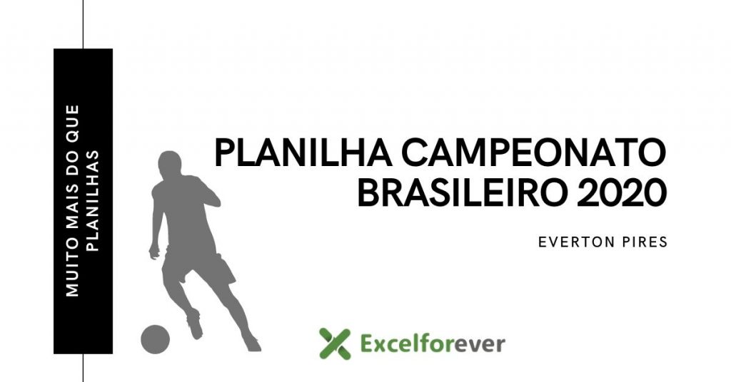 Capa Planilha campeonato brasileiro