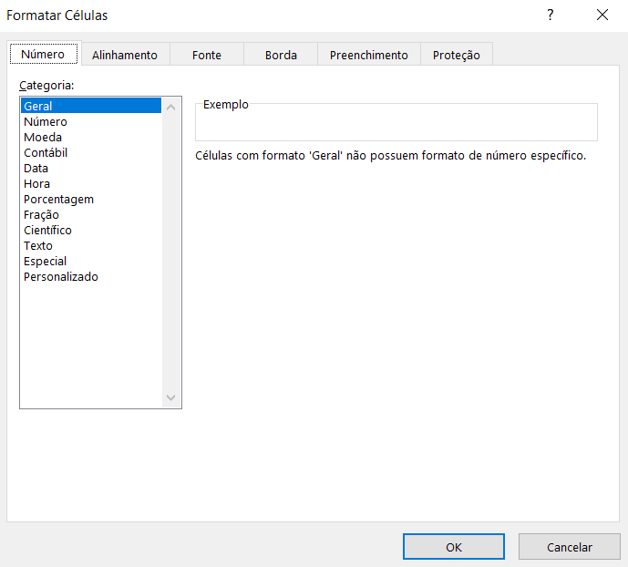 caixa formatar células - COMO TRABALHAR COM HORAS NO MICROSOFT EXCEL