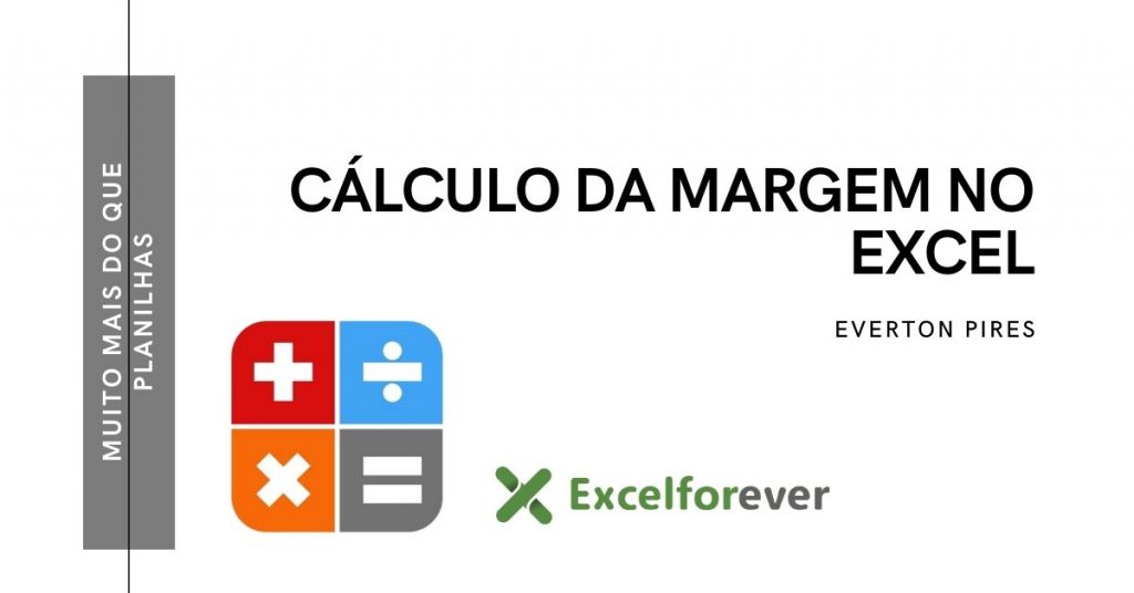 Cálculo da Margem no Excel