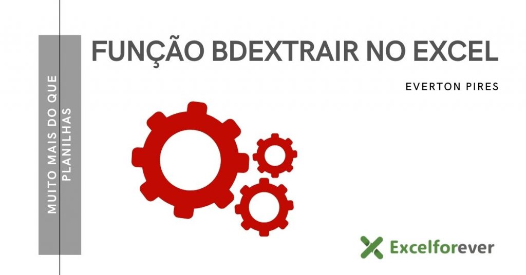 Função Bdextrair no Excel