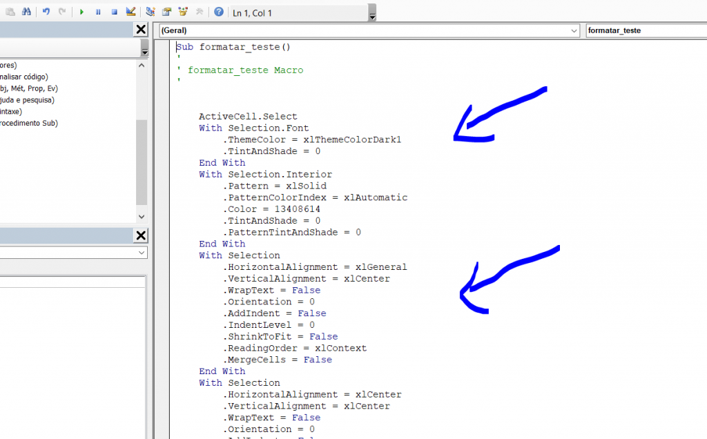 imagem cor preta - COMO IDENTIFICAR E RECONHECER AS CORES NO VBA