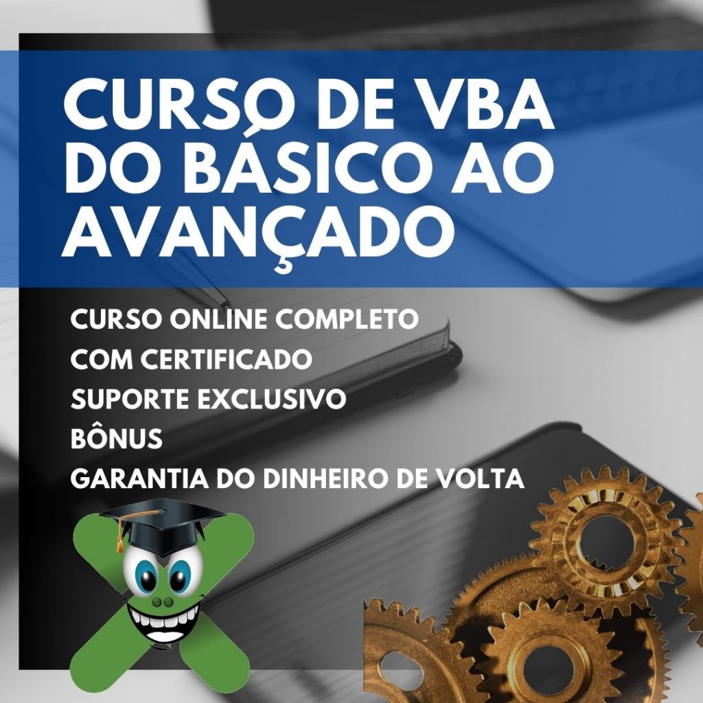 Curso de VBA do Básico ao Avançado