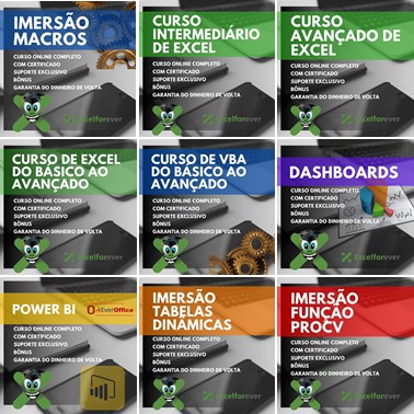 Cursos Online de Excel