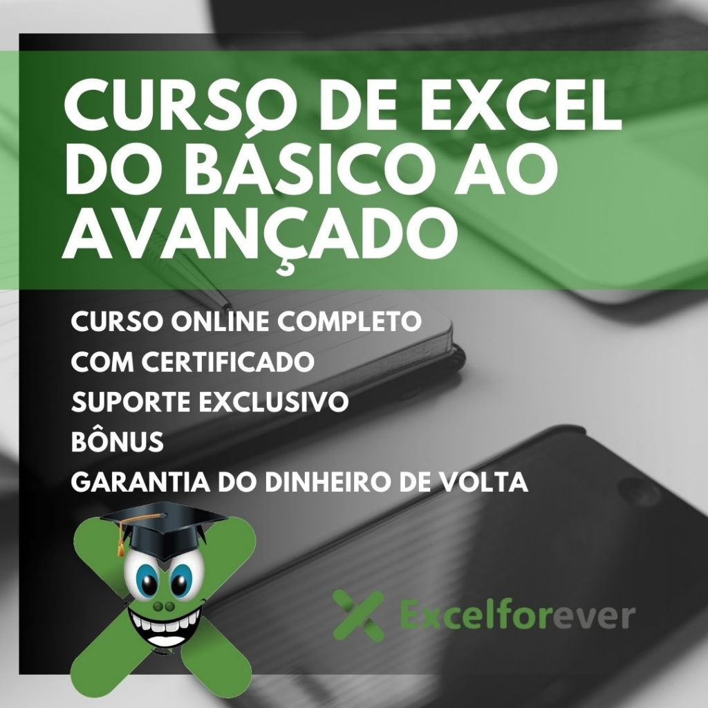 Curso de Excel do básico ao avançado