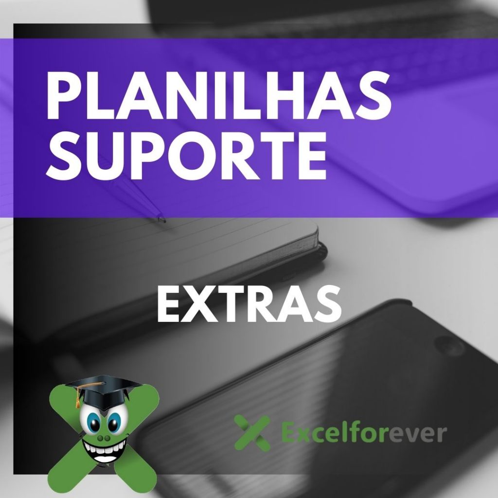 Suporte planilhas extras