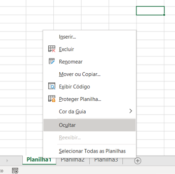 OCULTAR GUIAS NO MICROSOFT EXCEL