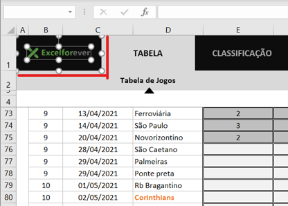 Centralizar objetos - COMO BLOQUEAR OBJETOS NO EXCEL