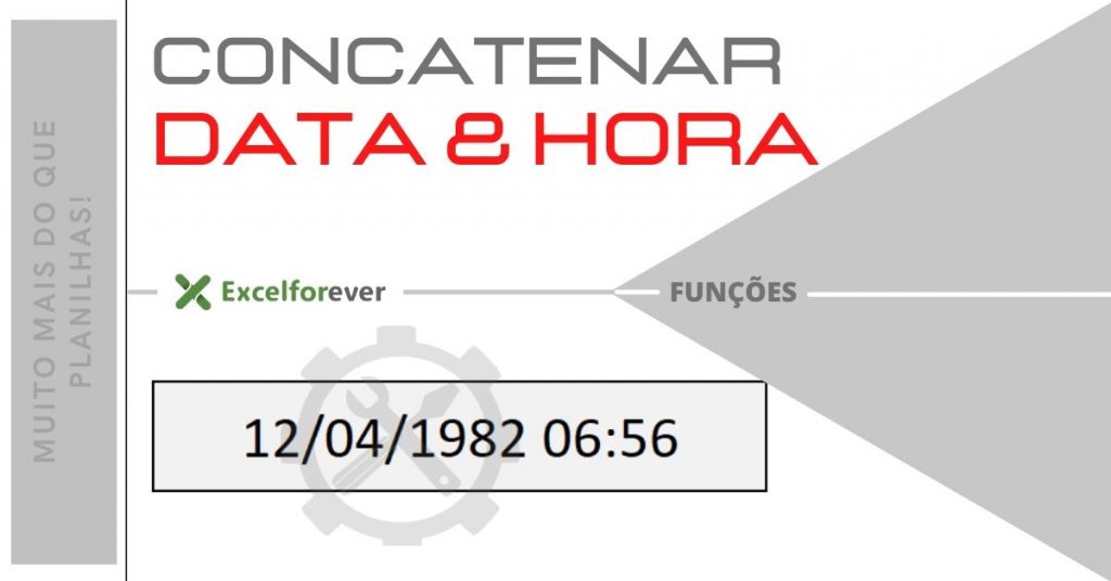 Concatenar date hora no Excel