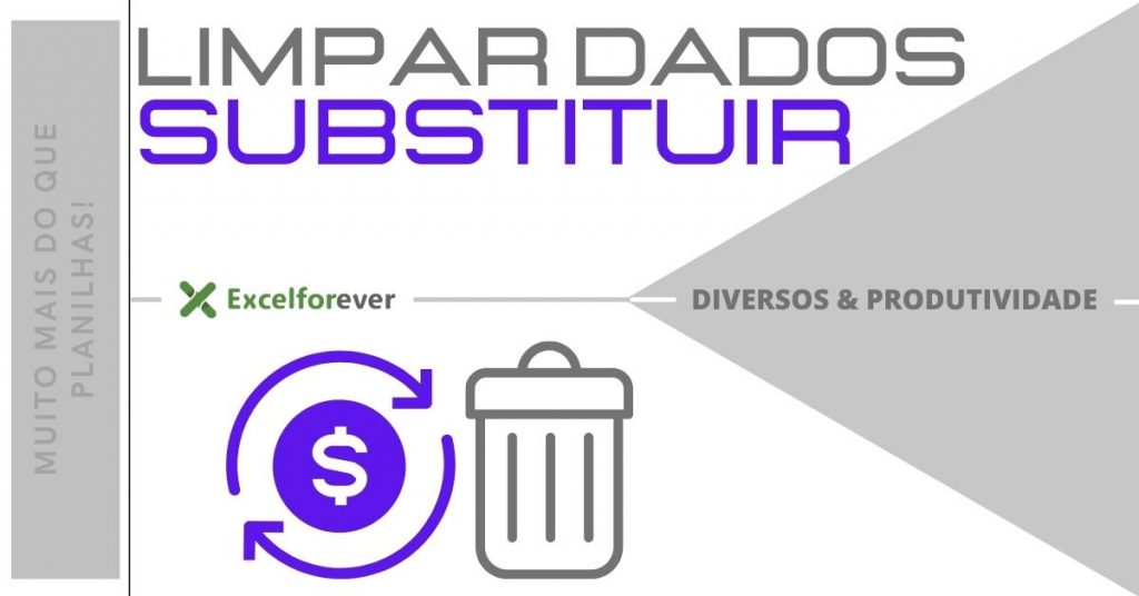 Limpar dados com substituição