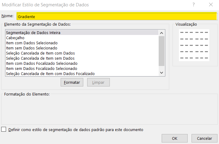 Nome para novo estilo - CORES GRADIENTES NA SEGMENTAÇÃO DE DADOS