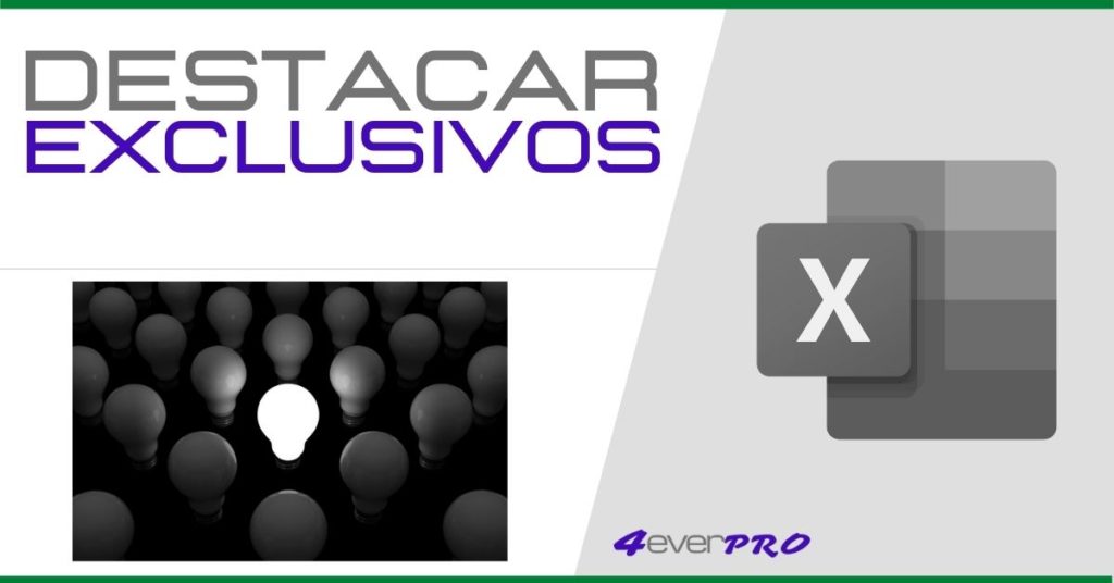 Destacar valores exclusivos no Excel