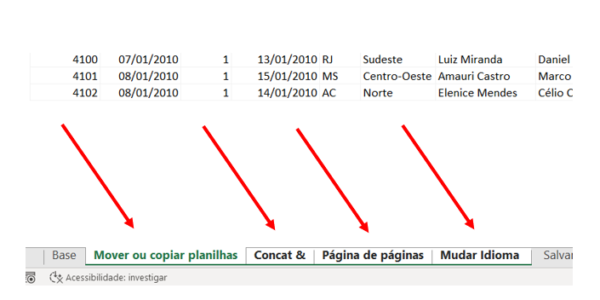 MOVER OU COPIAR PLANILHAS NO EXCEL - ExcelForever