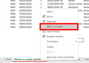 MOVER OU COPIAR PLANILHAS NO EXCEL - ExcelForever