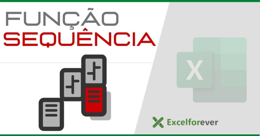 Função sequência no Excel