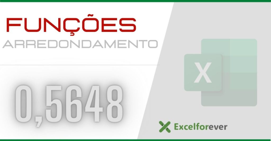 Funções de arredondamento no Excel