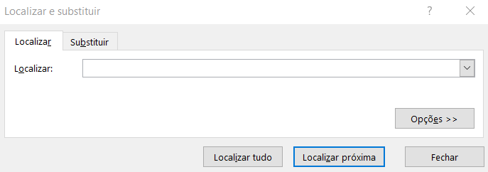 COMO LOCALIZAR AVANÇADO NO EXCEL