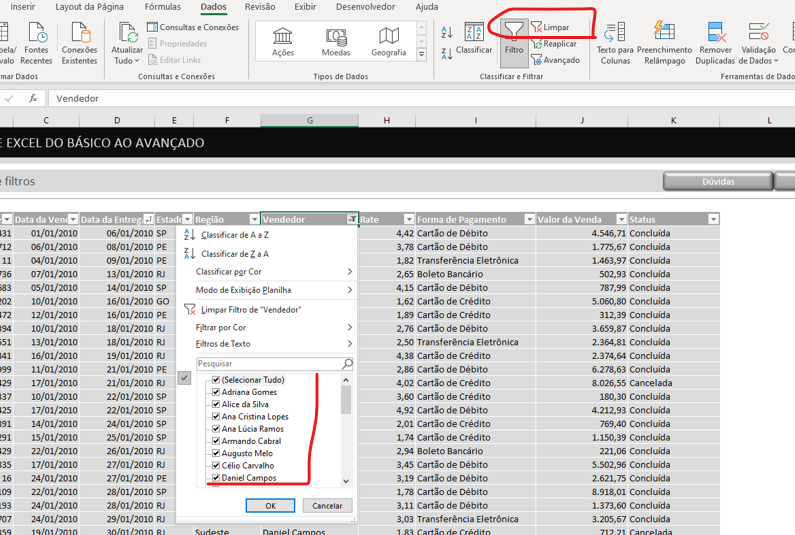 Como Usar Filtros No Excel Excelforever 3897