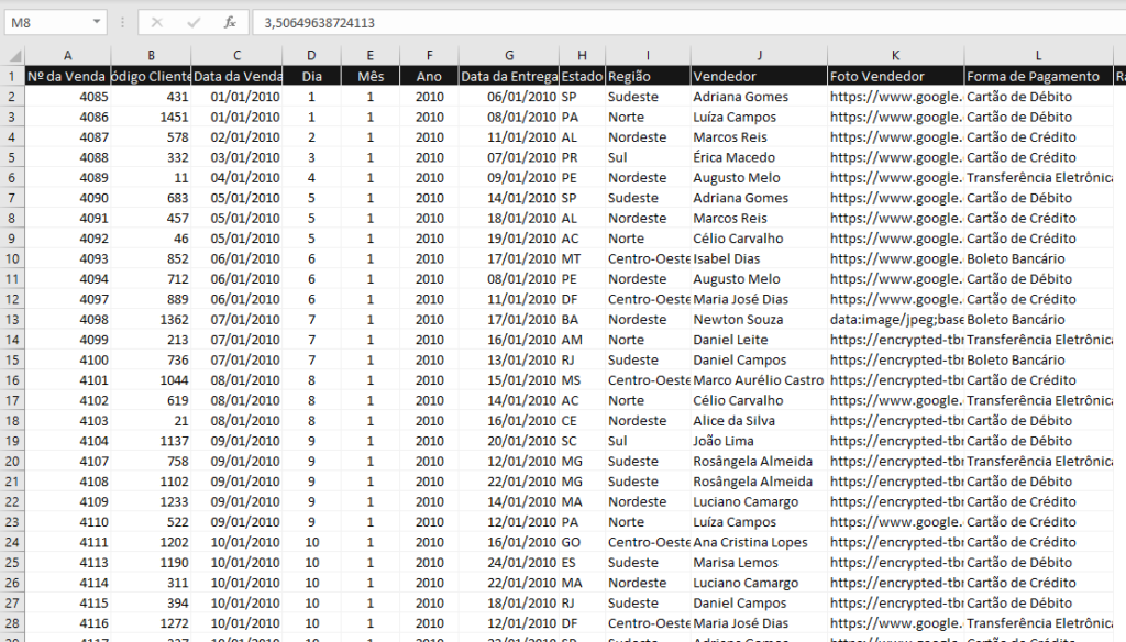 Preparação dos dados - COMO CRIAR ARQUIVOS DE TEXTO NO EXCEL