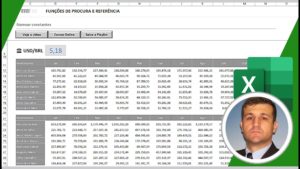 NOmear constantes no Excel