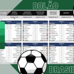 Planilha Bolão brasileirão 2023