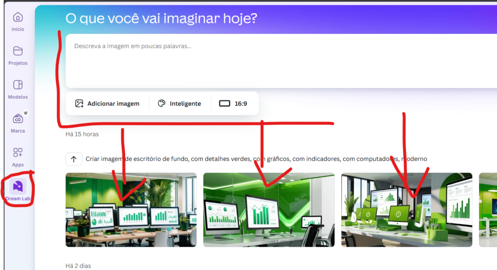 Dream Lab no Canva: Sua Imaginação Transformada em Imagens: imagens exclusivas
