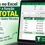 como usar a função SUBTOTAL para analisar dados filtrados
